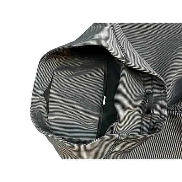 Lululemon Womens Athletic Pants Gray Pinstripe Size 6 Athleisure - Picture 2 of 7